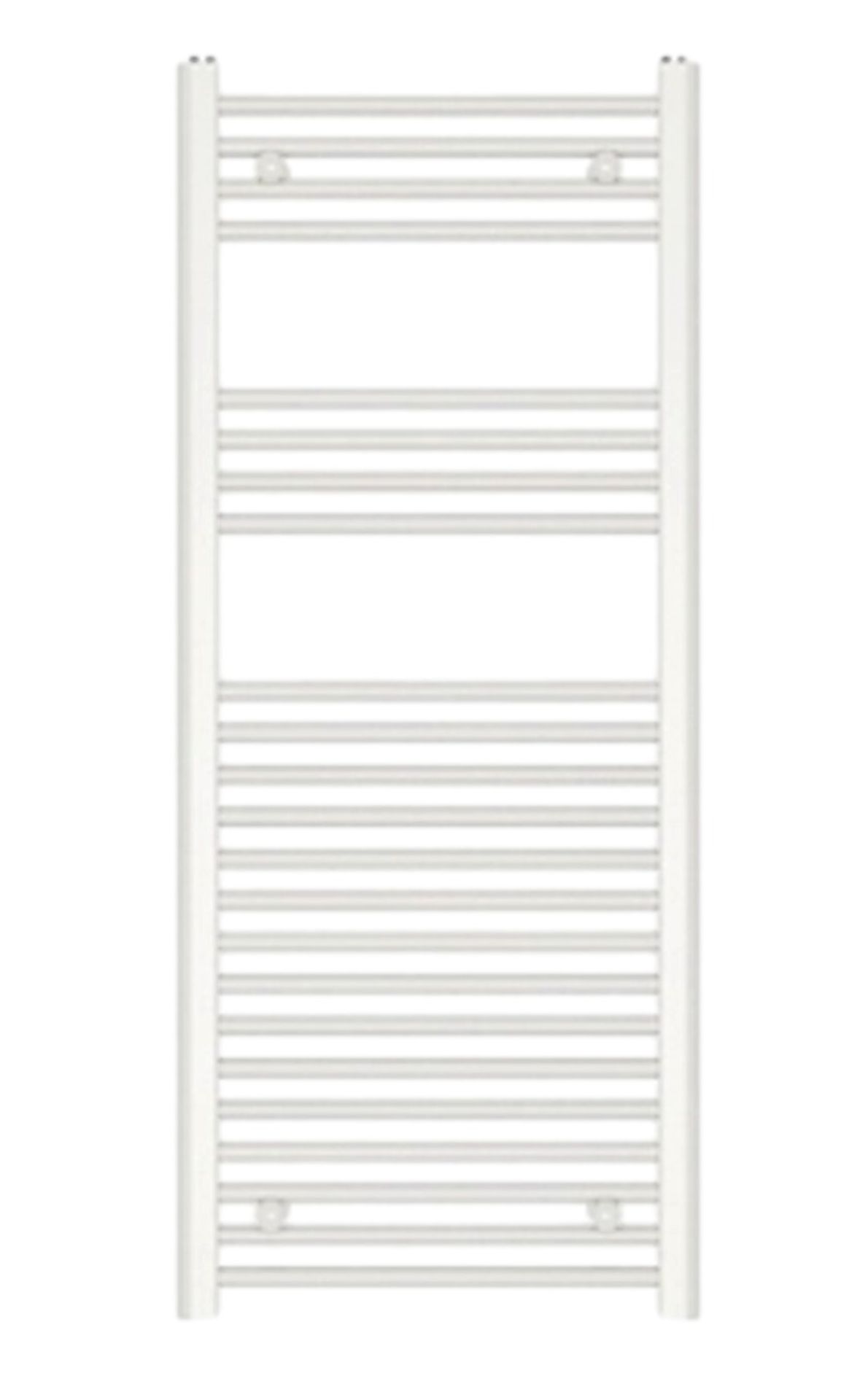 FLOMASTA Flat Towel Warmer Radiator WHITE (H)1200mm x (W)500mm (ER45)
