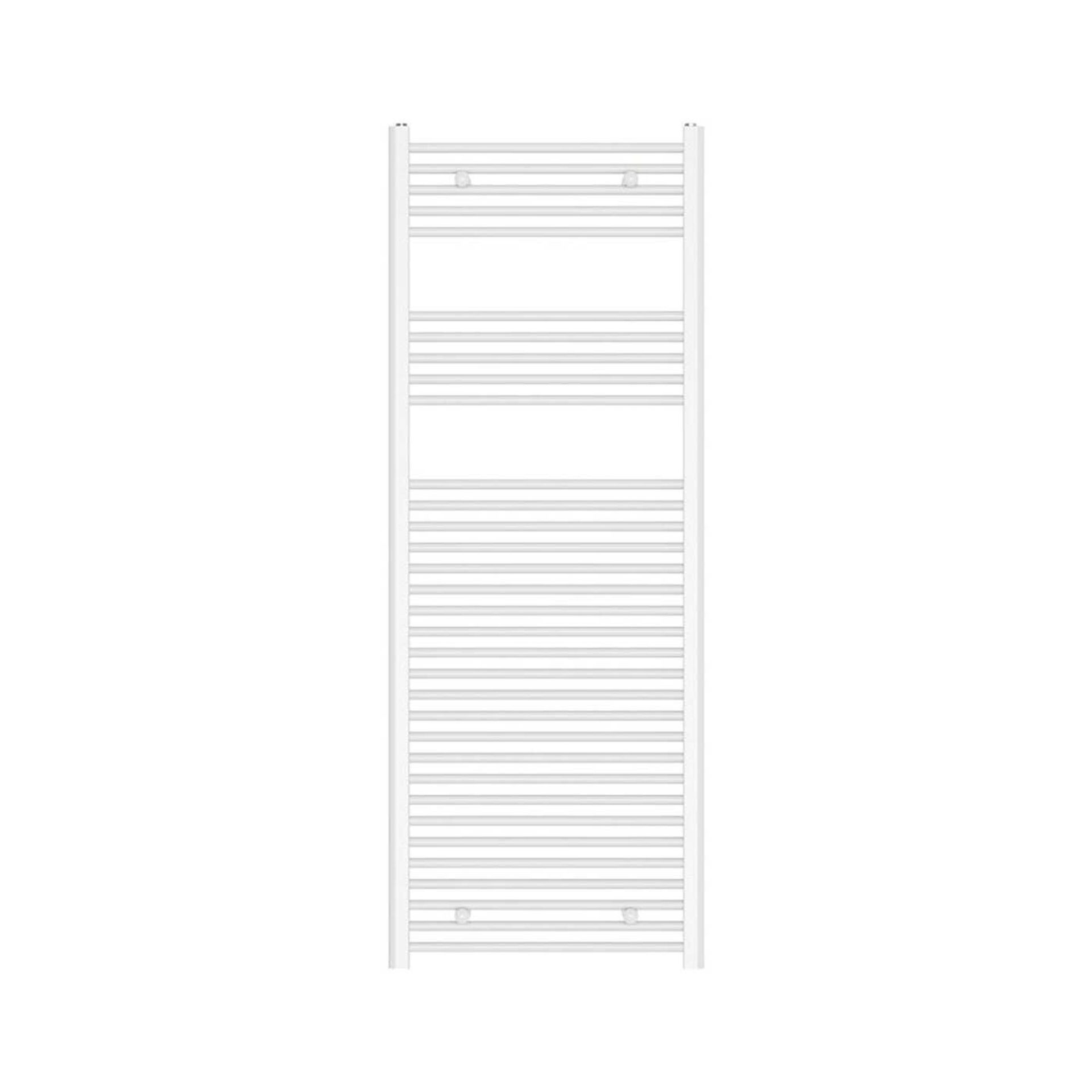 Towel Rail Radiator White Flat Bathroom Warmer Ladder 816W (H)160x(W)60cm (ER45)