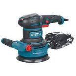 Erbauer 150mm Electric Random Orbit Sander 220-240V . - ER46.