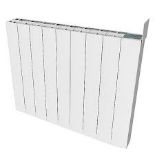 GoodHome Radiator Electric Heater White 2000w. - ER48