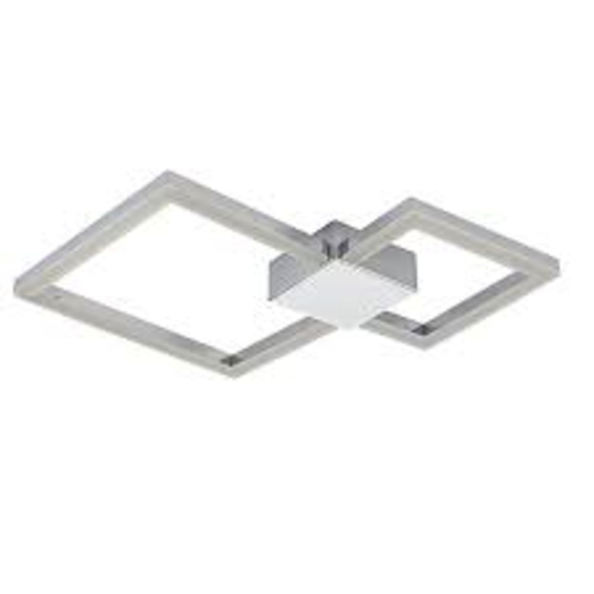 Aviles LED Ceiling Light 2 Lamp Way Bathroom Chrome Effect. - ER50.