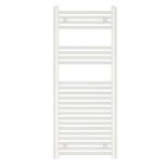 FLOMASTA Flat Towel Warmer Radiator WHITE (H)1200mm x (W)500mm (ER45)