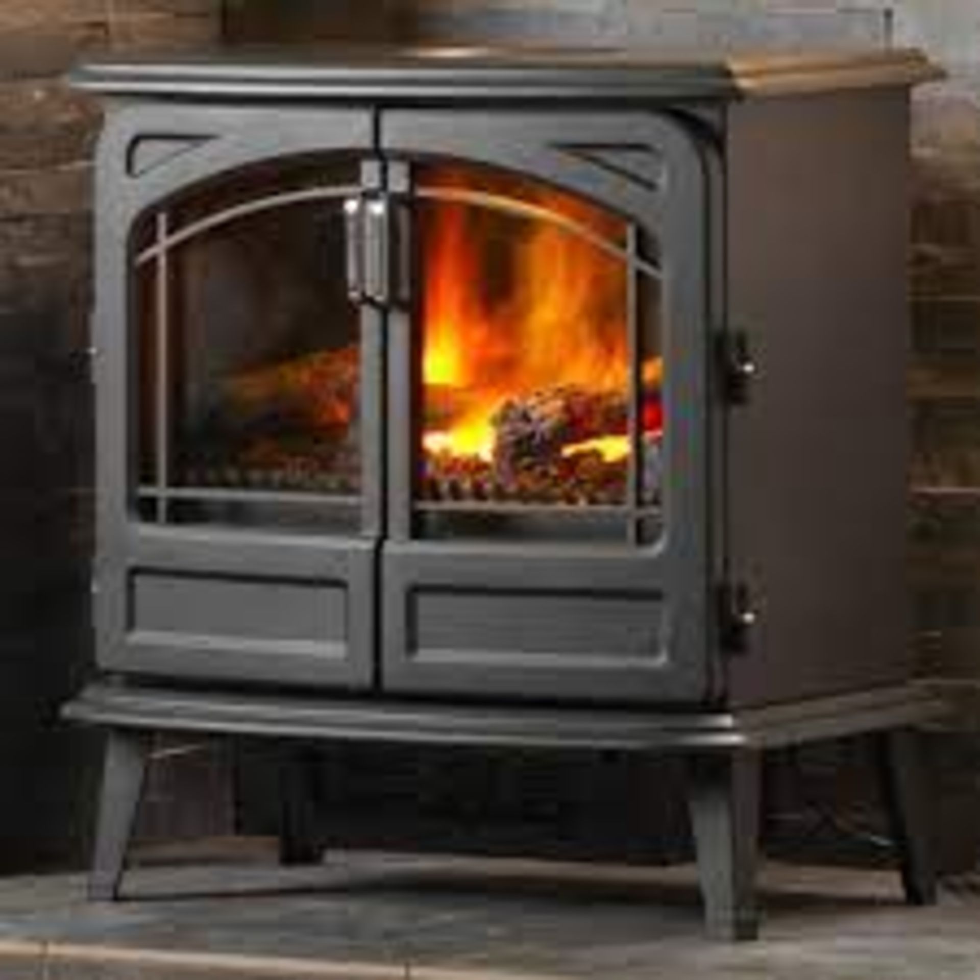 Dimplex Fortrose Electric Stove - Black. - ER48. The Fortrose is a the ideal combination of strong