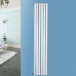 ELEGANT Vertical Radiator Single Anthracite Oval (ER40)