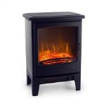 Meran electric fireplace 950/1850W 2 heat settings cast iron style. - ER48