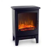 Meran electric fireplace 950/1850W 2 heat settings cast iron style. - ER48