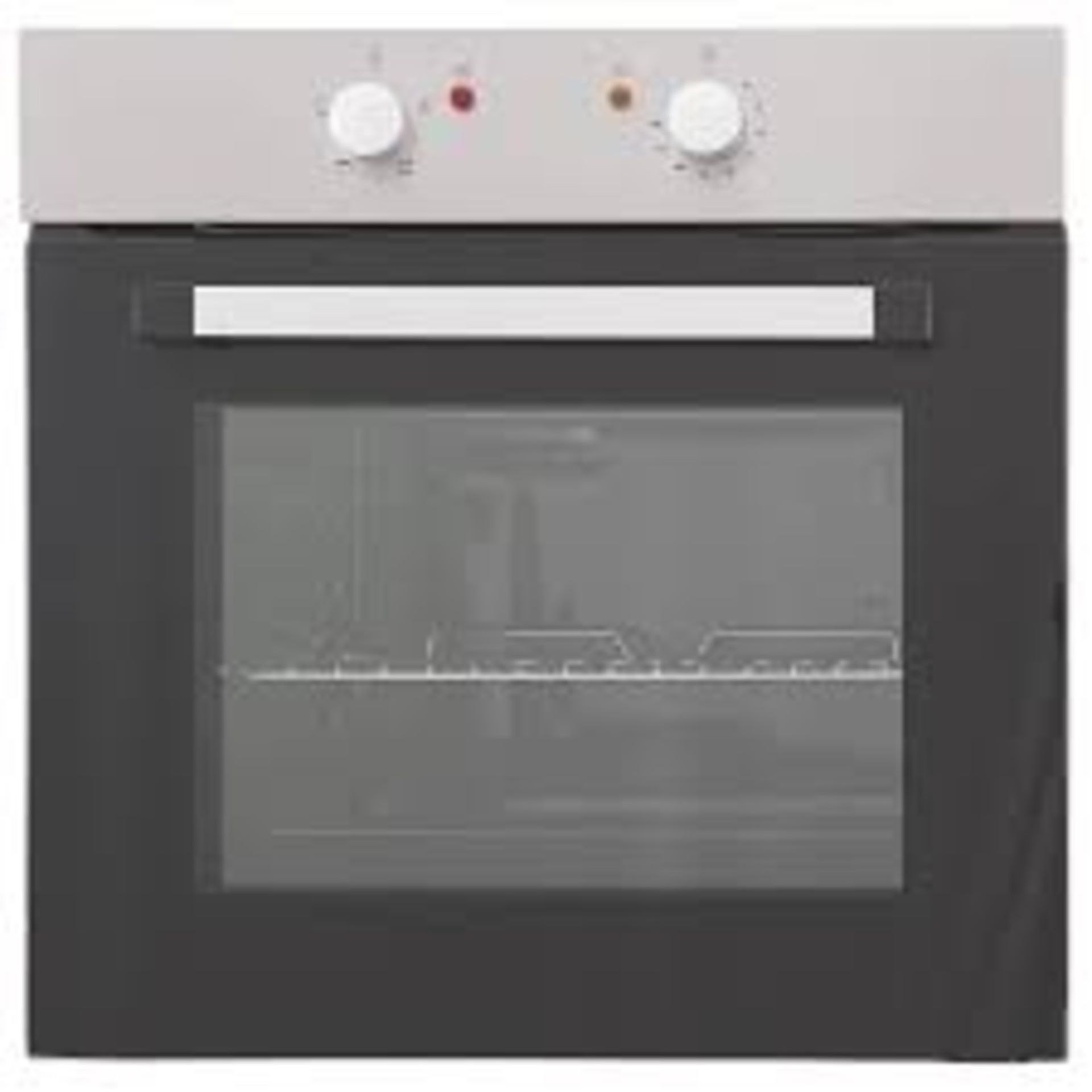Cooke & Lewis Built- In Single Electric Oven Stainless Steel. - ER48