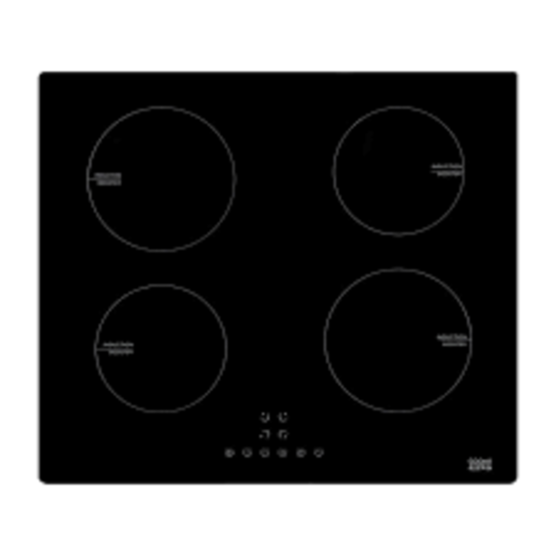 Cooke & Lewis CLIND60 59cm Induction Hob - Black. - ER48. This Glass induction hob is stylish and