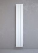 Kudox AluLite Radiator Flat 1800mm x 280mm Textured White (ER45)