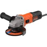 BLACK+DECKER BEG010-QS Angle Grinder 710 W, Black Orange,. - ER48,