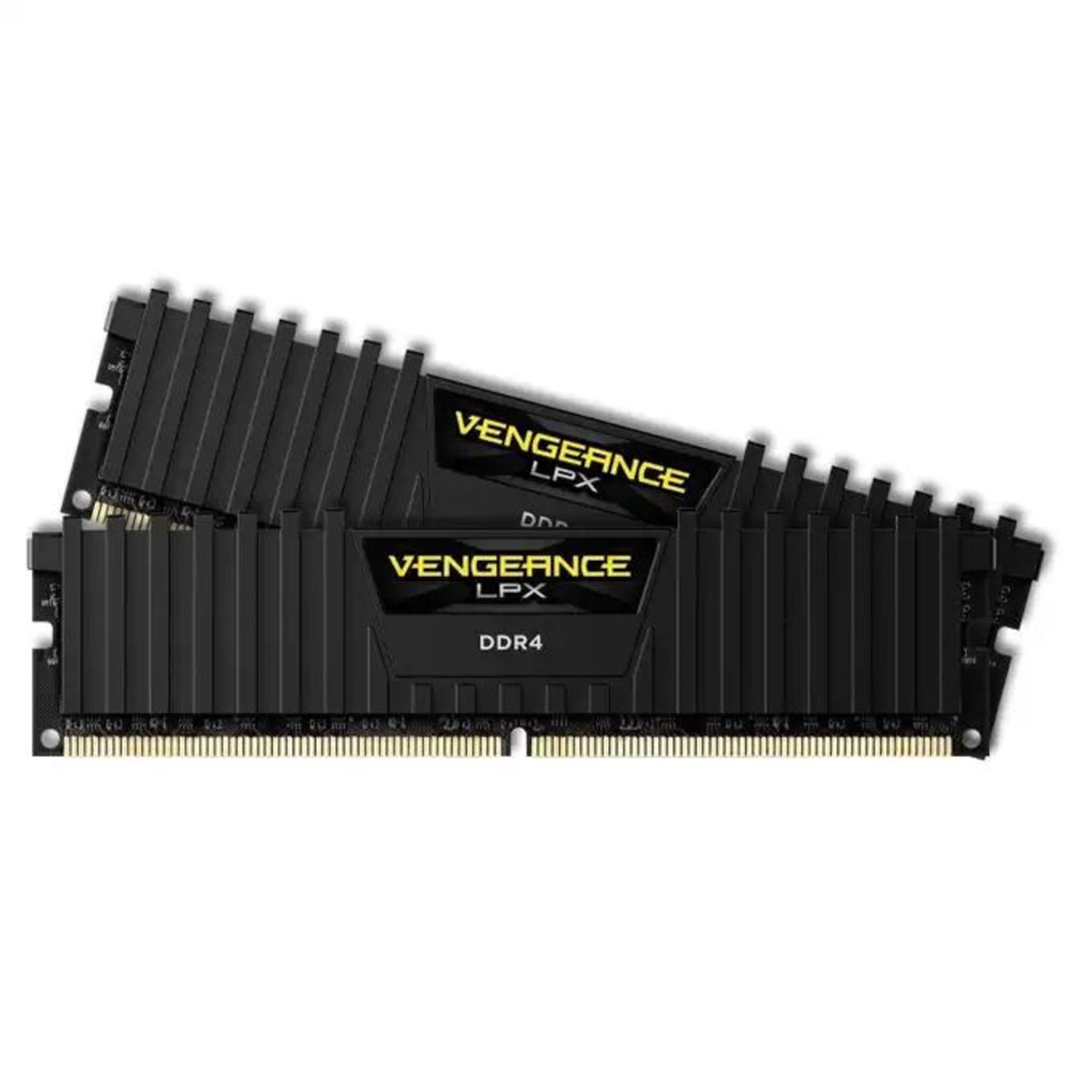 Corsair Vengeance LPX Black 16GB (2x8GB) DDR4 DRAM 3200MHz C16 Memory Kit - CMK16GX4M2B3200C16. -