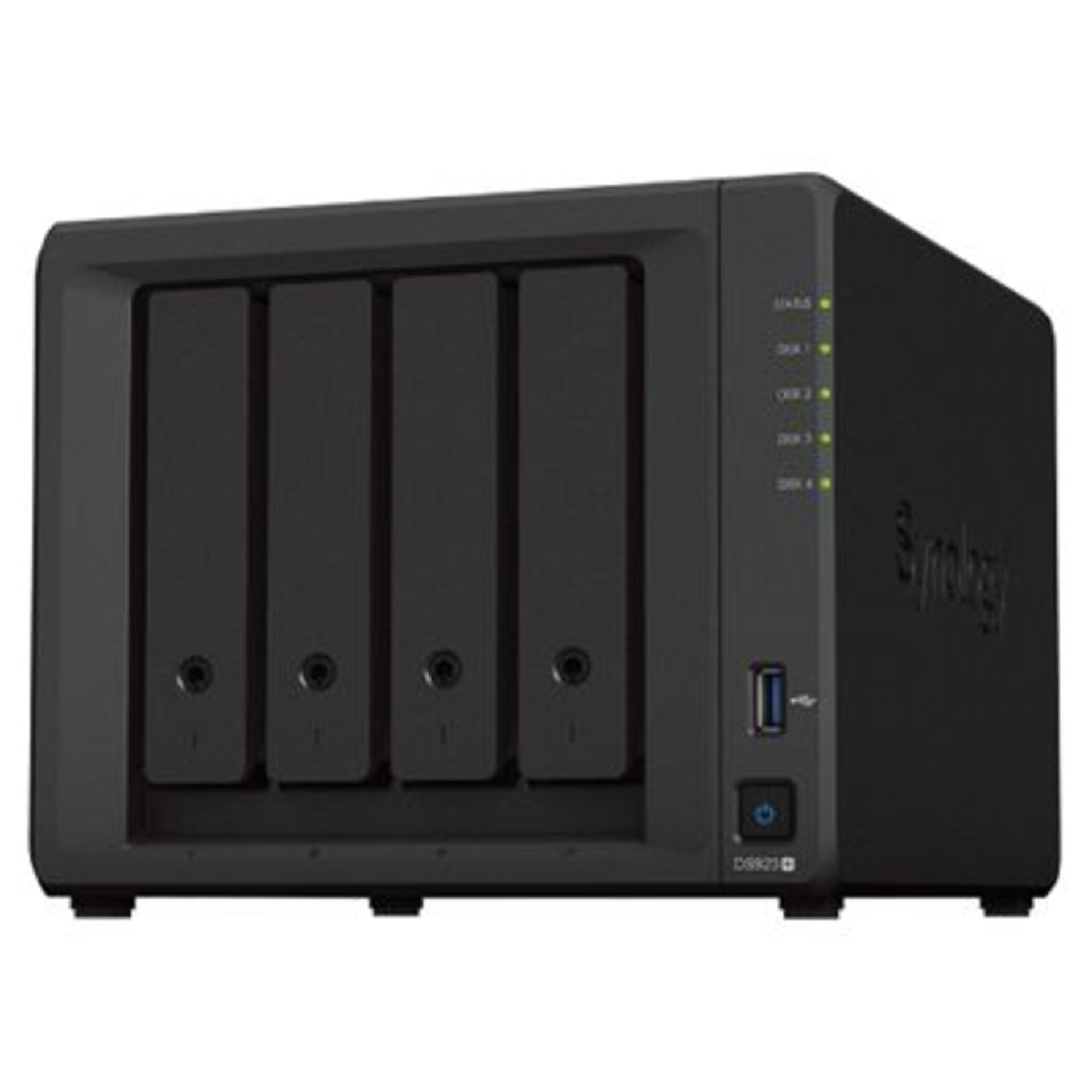 Synology DS920+ 4-Bay NAS Enclosure w/ 2 x M.2 NVMe Slots (4GB RAM). - P1. RRP £675.00. The Synology