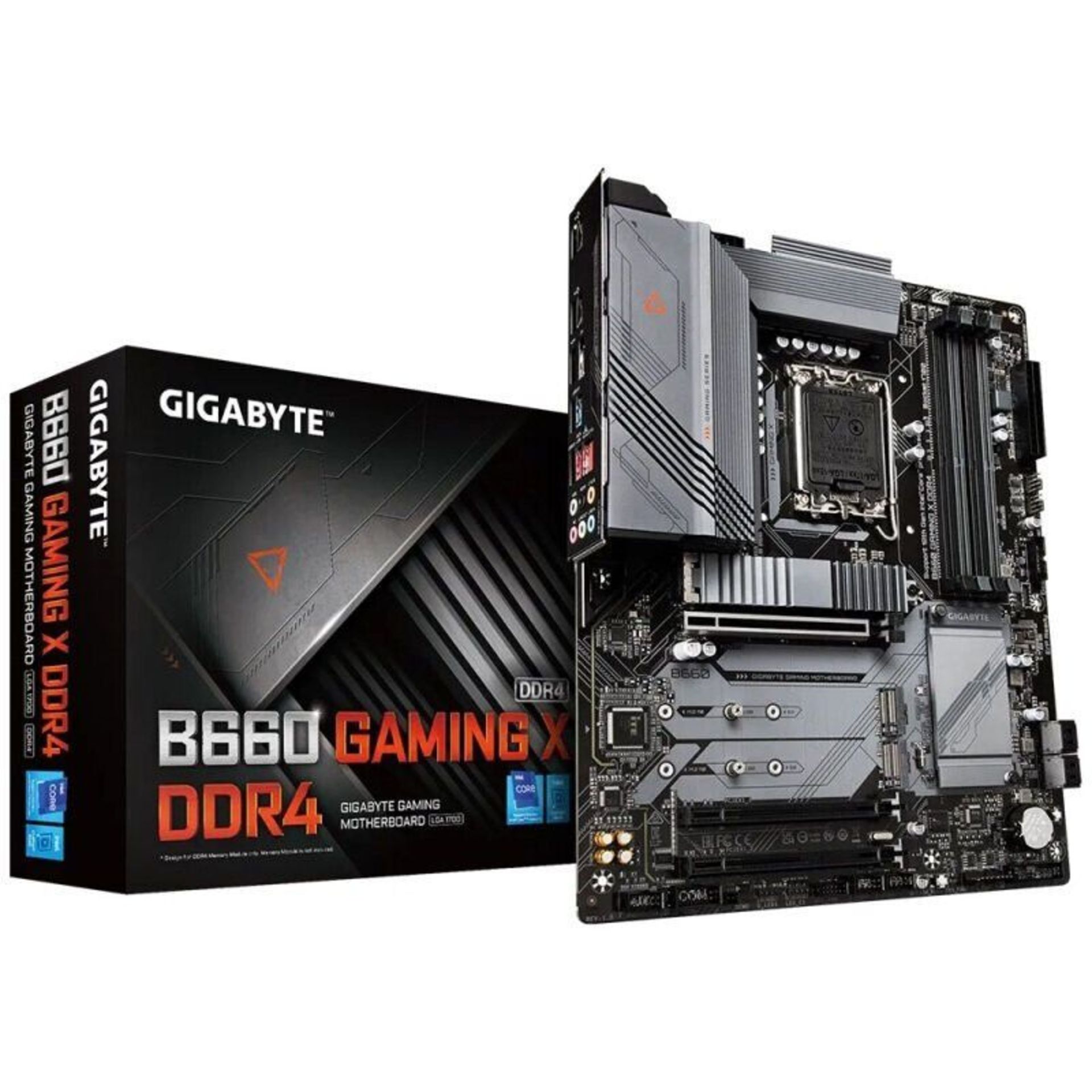 Gigabyte B660 GAMING X DDR4 (Socket LGA1700) ATX Motherboard . - P1. RRP £250.00. With technology