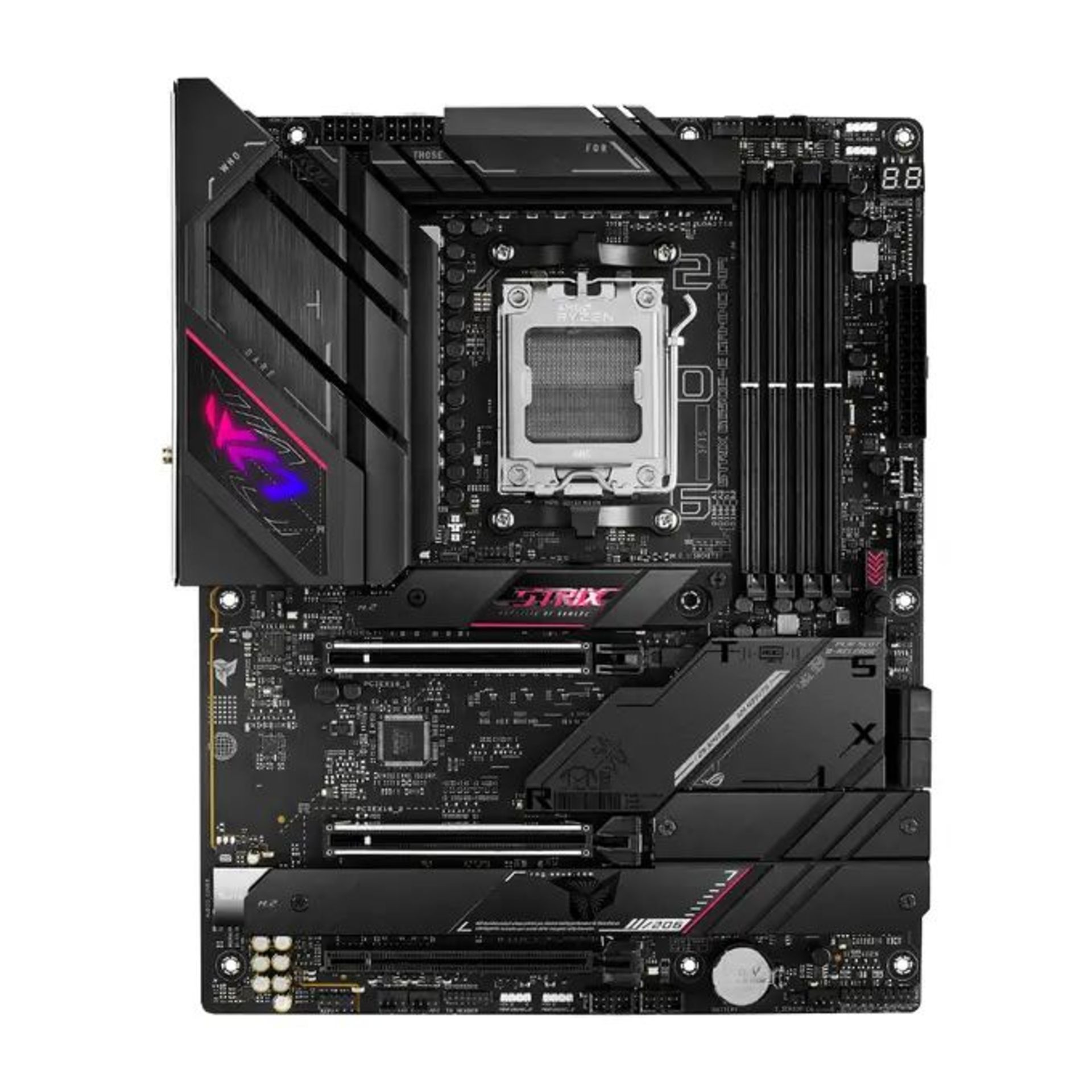 ASUS ROG STRIX B650E-E GAMING WIFI AMD Ryzen DDR5 ATX Motherboard - Socket AM5. - P1. RRP £369.99. - Bild 2 aus 2