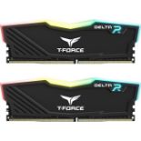 TEAMGROUP T-Force Delta RGB DDR4 64GB (2x32GB) 3200MHz (PC4-28800) CL16 Desktop Gaming Memory Module