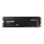 Samsung 980 500GB M.2 NVMe Solid State Drive - MZ-V8V500BW - Read 3100MB/s - Write 2600MB/s. - P6.