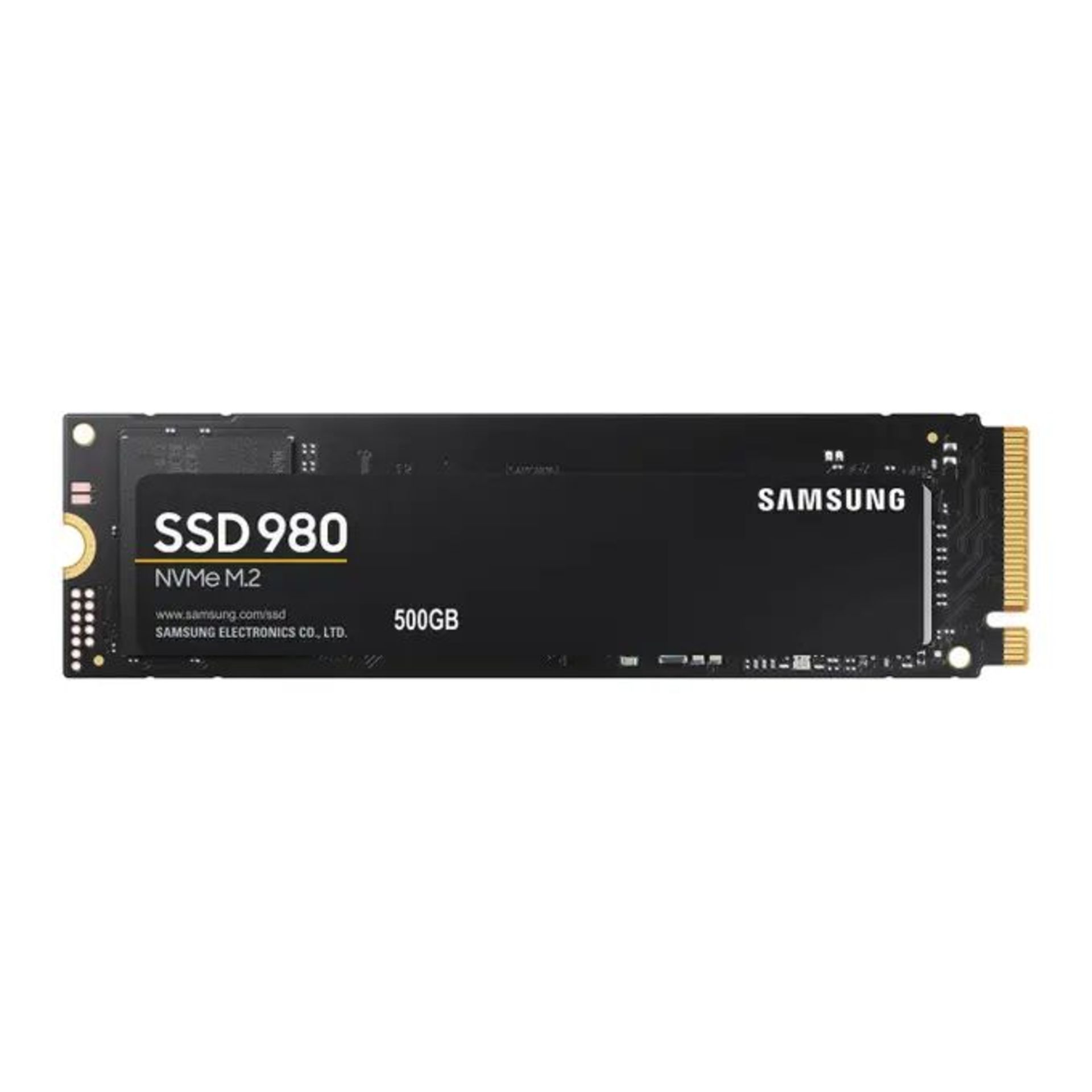 Samsung 980 500GB M.2 NVMe Solid State Drive - MZ-V8V500BW - Read 3100MB/s - Write 2600MB/s. - P6.