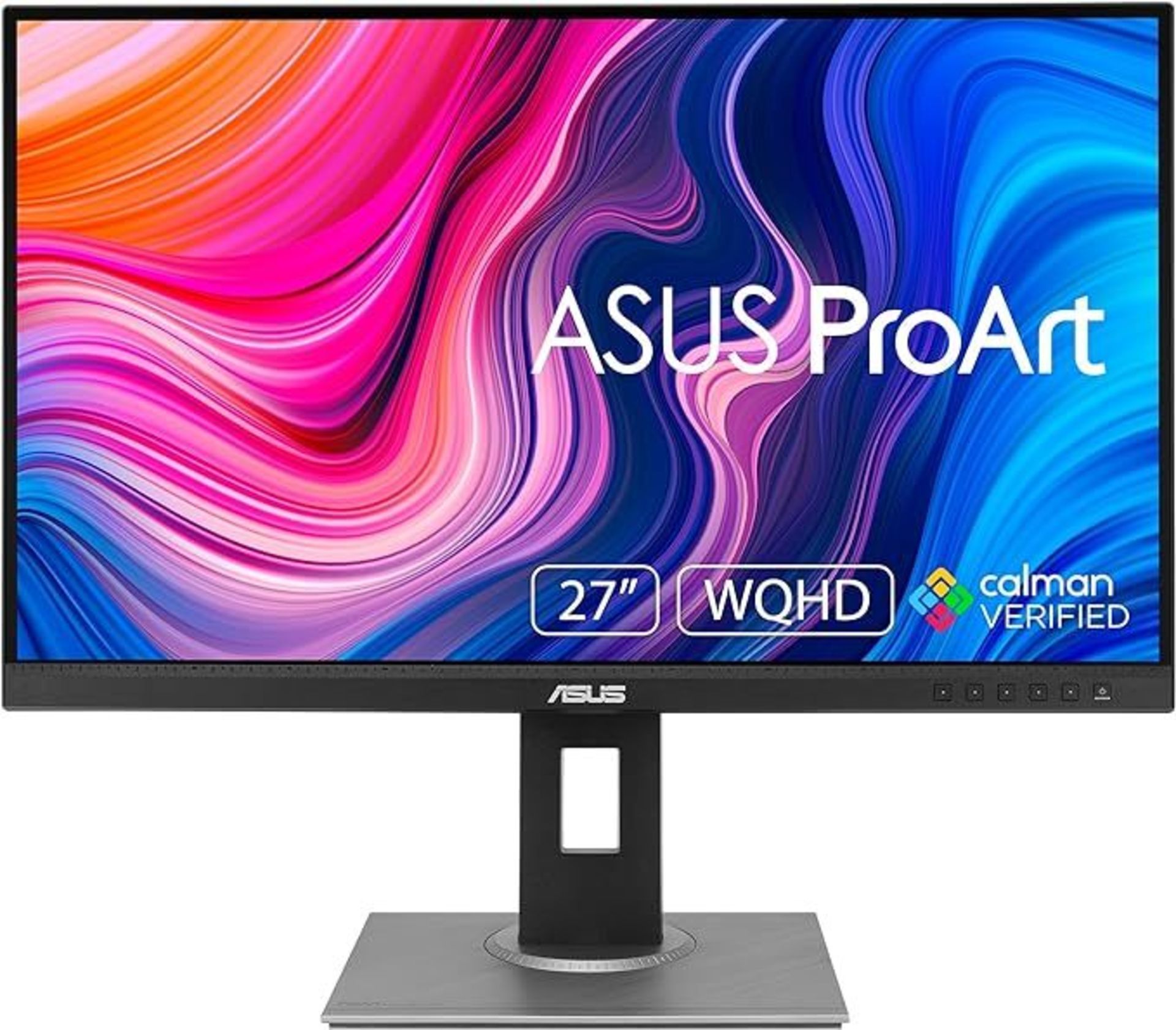 ASUS ProArt Display PA278QV Professional Monitor - 27-inch, IPS, WQHD (2560 x 1440), 100% sRGB, 100%