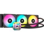 Corsair iCUE H150i ELITE CAPELLIX XT Liquid CPU Cooler - Three AF120 RGB ELITE Fans - 360mm Radiator