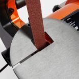 25 x 760mm Belt/ 125mm Disc Sander. - ER36. Helping you get perfect results, this belt and disc