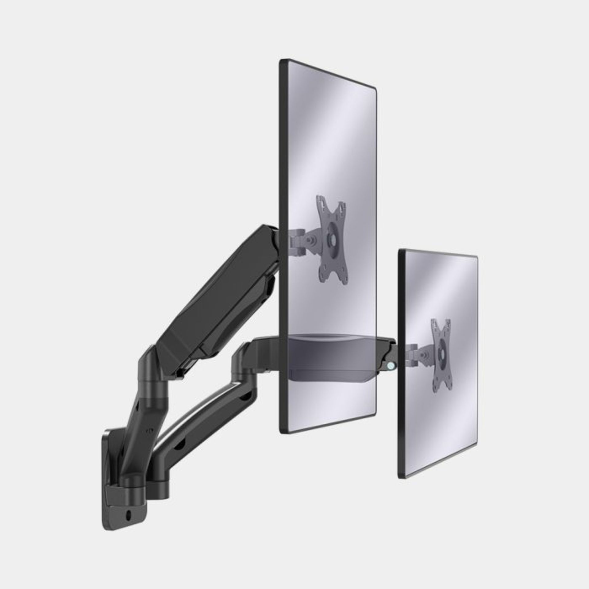 Dual Monitor Mount. - ER36. Our Dual Monitor Mount is the perfect addition to your workstation if