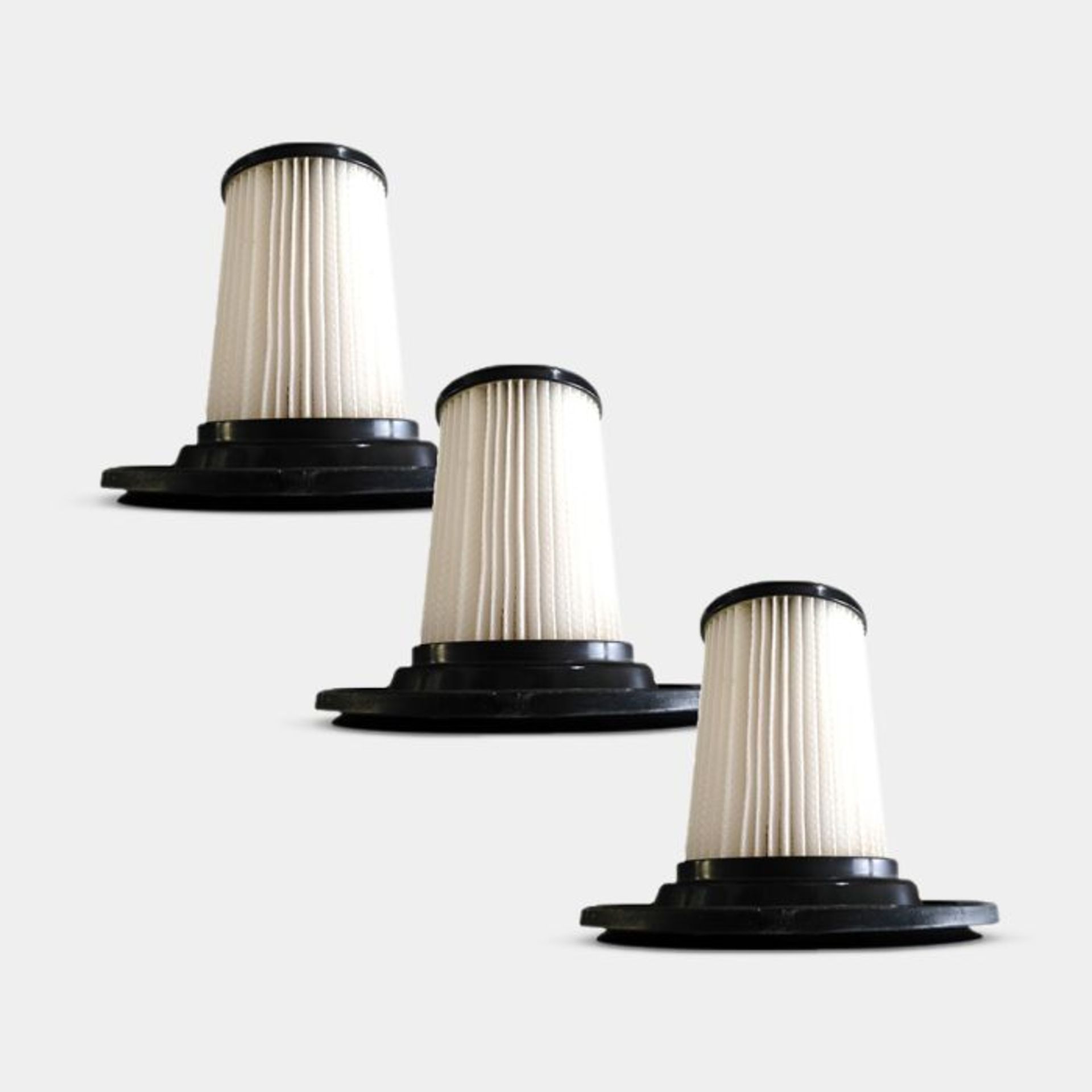 Pack of 3 Replacement HEPA Filters. - ER36