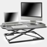 Adjustable Standing Desk. - ER36. Made to offer optimal comfort, this sit to stand workstation