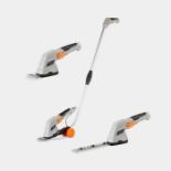 7.2V 2 in 1 Hedge & Grass Trimmer. - ER36. Whether you need to sculpt your hedges or reshape your