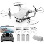 4DRC V9 Mini Drone for Kids with 720P HD FPV Camer. - ROW7. RRP £79.99 each. Foldable RC