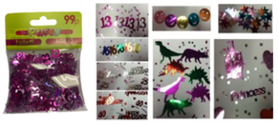 1.7M RETAIL VALUE OF ASSORTED PARTY STOCK INCLUDING CHRISTENING BAGS, CARDS, CONFETTI AND MORE