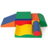 7 Pieces Climb and Crawl Activity Play Set for Toddler Soft Toy. - ER24