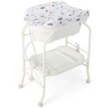 2-in-1 Baby Change Table with Bathtub and Folding Changing Station - ER24. With a practical bathtub,