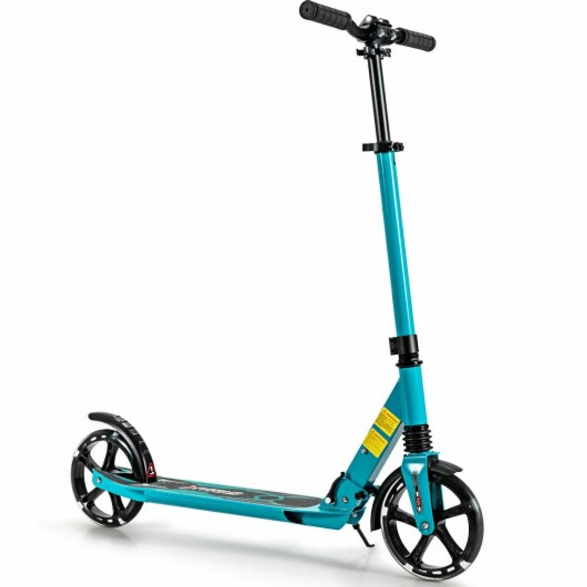 Aluminum Folding Kick Scooter With Led Wheels For Adults And Kids. - ER26