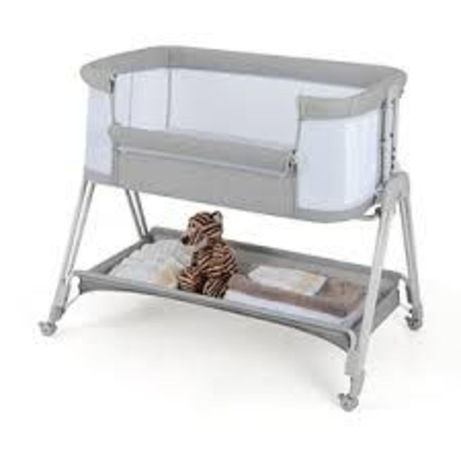 Baby Bedside Crib with Mattress for Birth. - ER24.