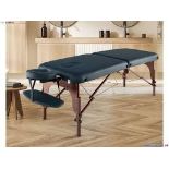 9-Level Adjustable Folding Massage Table with Face Cradle. - Er26.