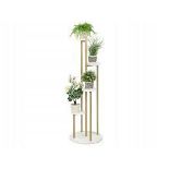 Luxury 4-Tier Metal Plant Stand 48.5'' Tall Potted Planter Display. - ER26.