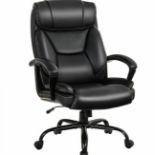 Big &Tall Office Chair Swivel Padded Executive Chair Ergonomic Adjustable Height. - ER26.