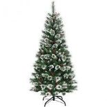 Luxury Artificial Christmas Tree Red Berries. - ER25.