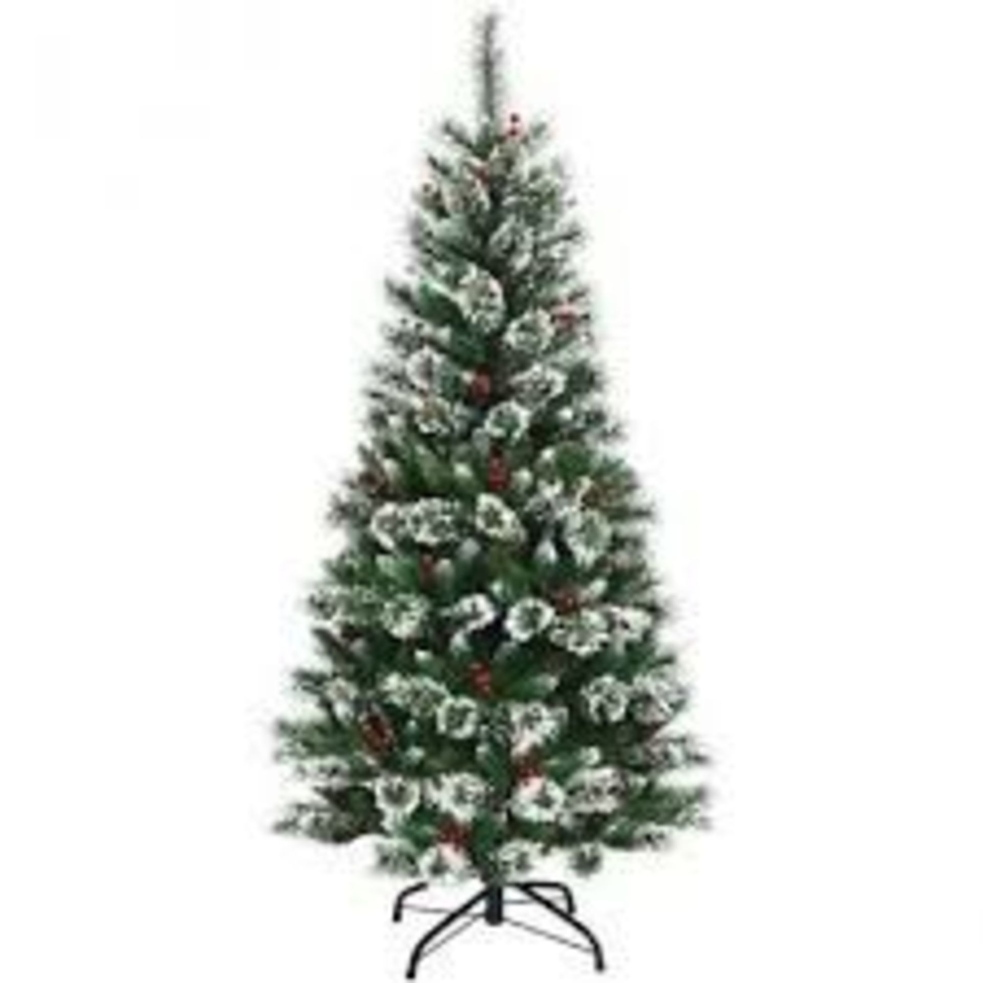 Luxury Artificial Christmas Tree Red Berries. - ER25.