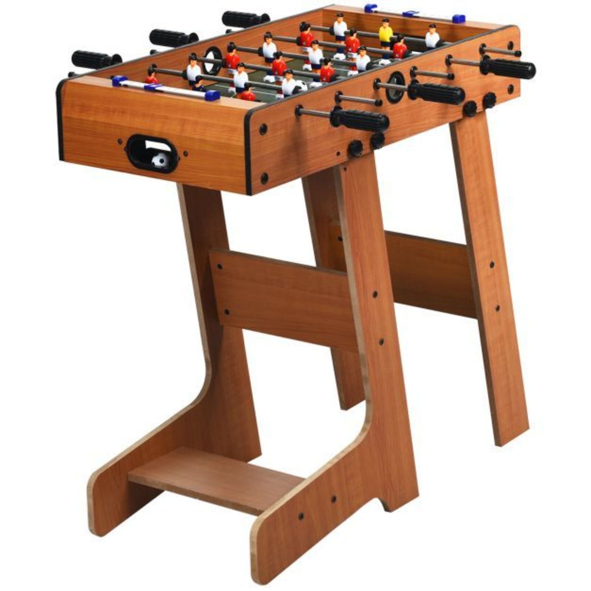 Folding Football Table Indoor Recreational Soccer Game Desk. - ER26. This foosball table will give