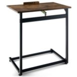 Adjustable C Table with 5-Position Tilt Angles. - ER26. One side table for wide application