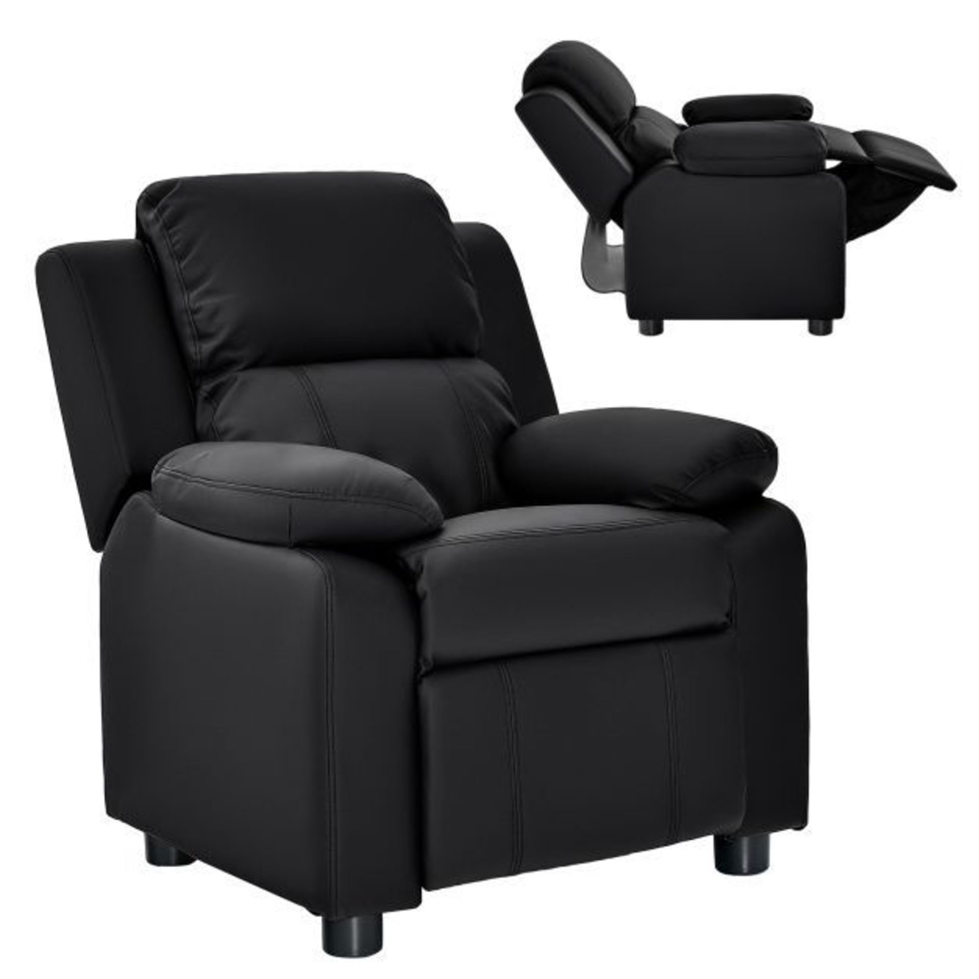 Kids Recliner Chair with Adjustable Backrest and Footrest. - ER26.