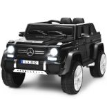 12V Electric Kids Ride On Car with 2 Motors and Remote Control-Black. - ER26. This cool motorized