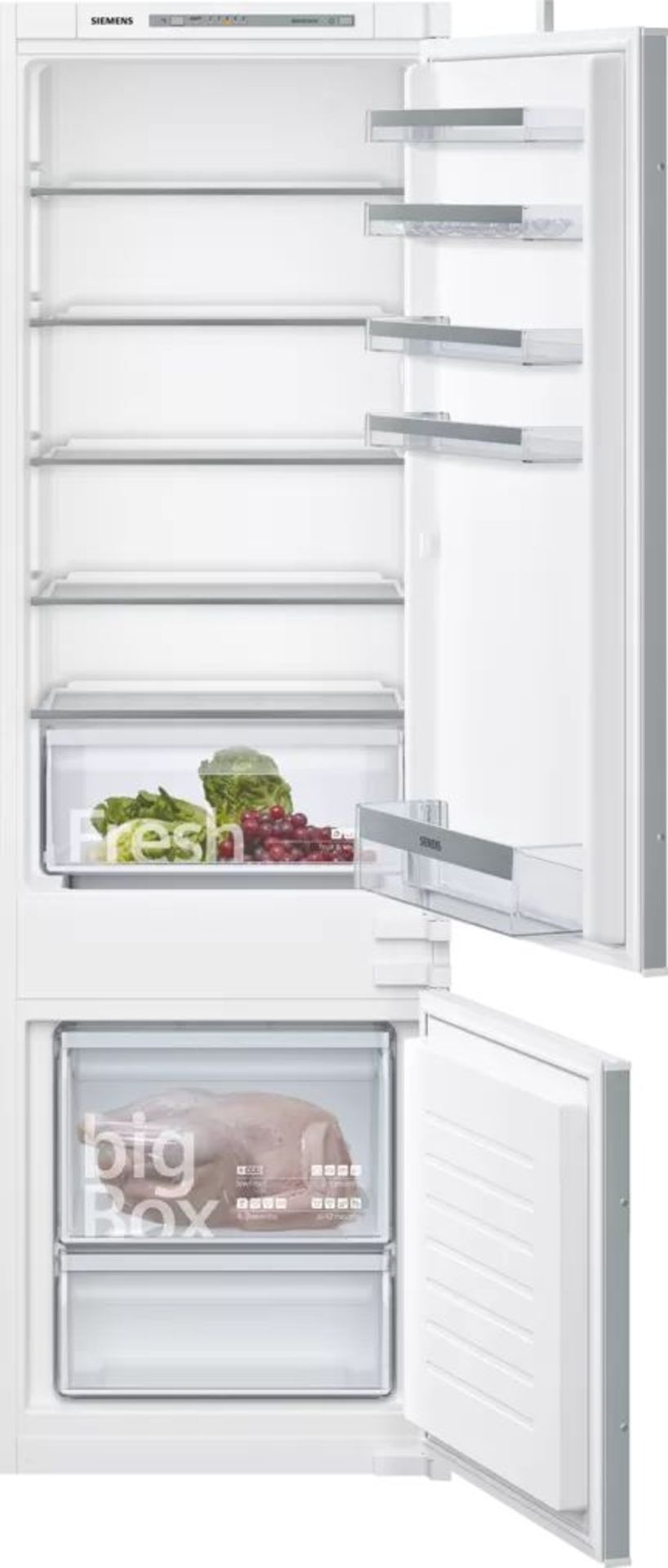 Siemens KI87VVS30G iQ300 Built-in fridge-freezer with freezer at bottom 177.2 x 54.1 cm sliding - Bild 3 aus 4