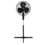 Tower 16 Inch Oscillating Black Stand Fan. - ER22.