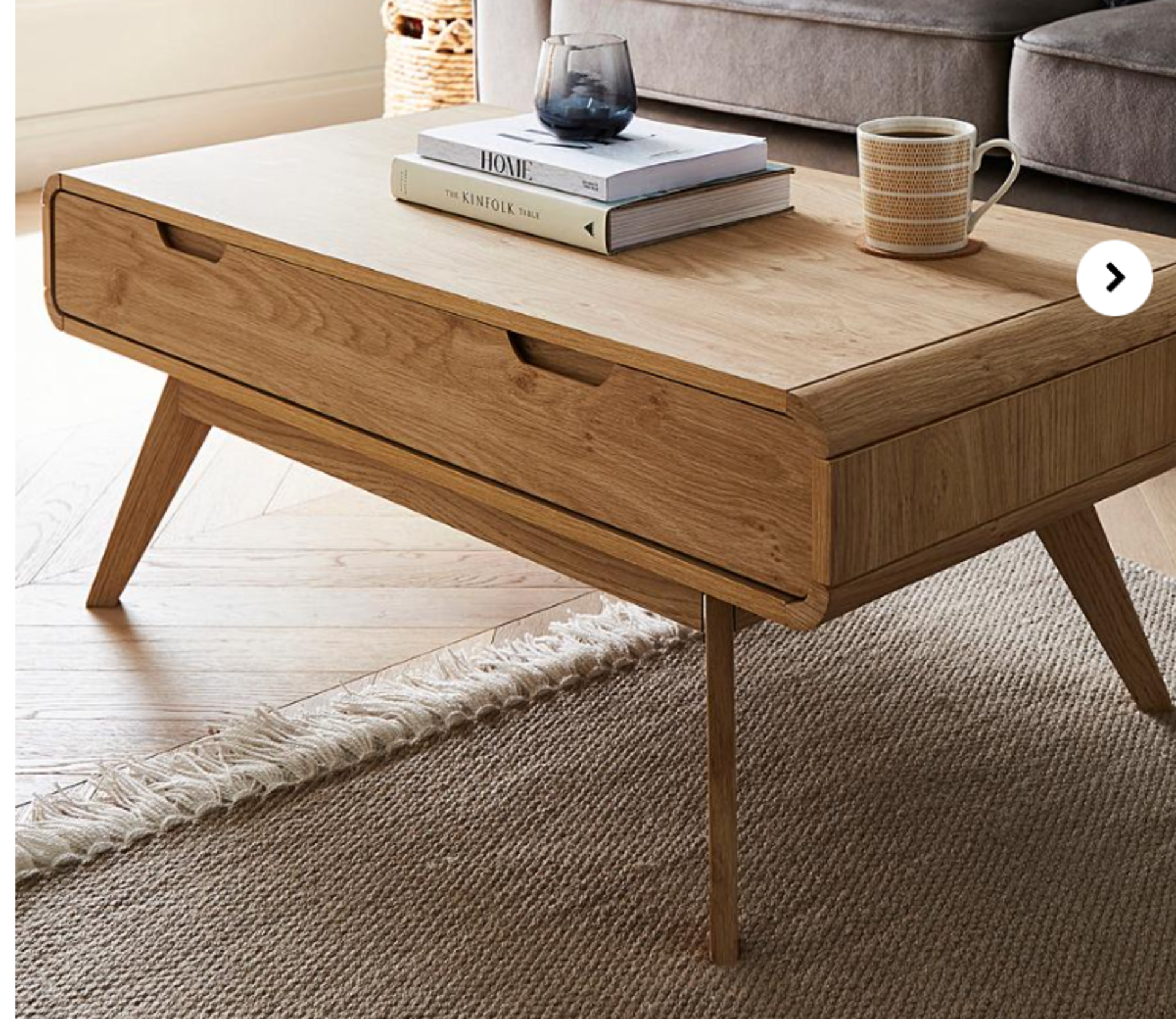 Gray & Osbourn No.157 Oslo Coffee Table. - ER20. RRP £199.00. With its beautifully curved retro