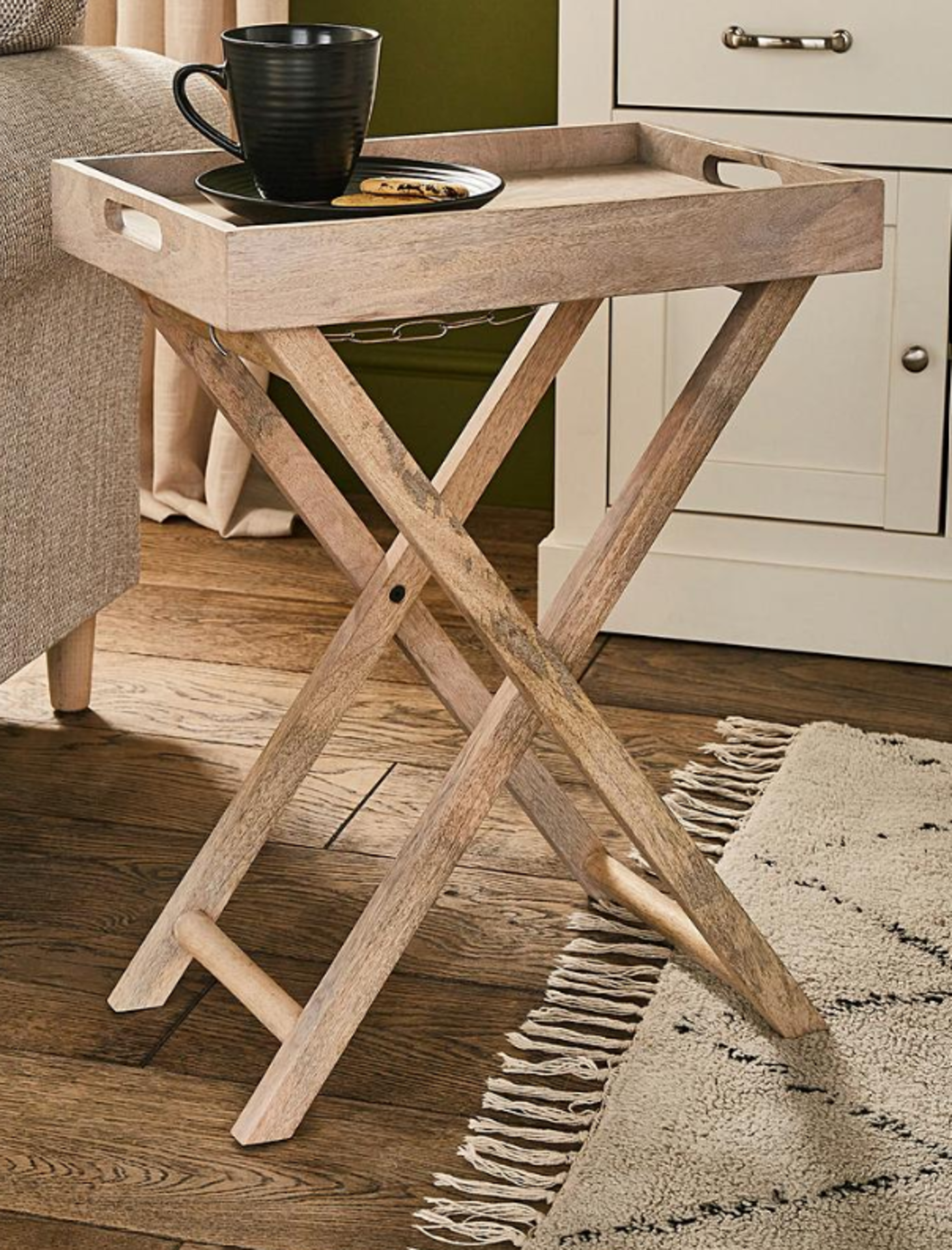 Julipa Devon Tray Side Table. - ER22. Part of the Julipa brand, the Devon Tray Side Table has a