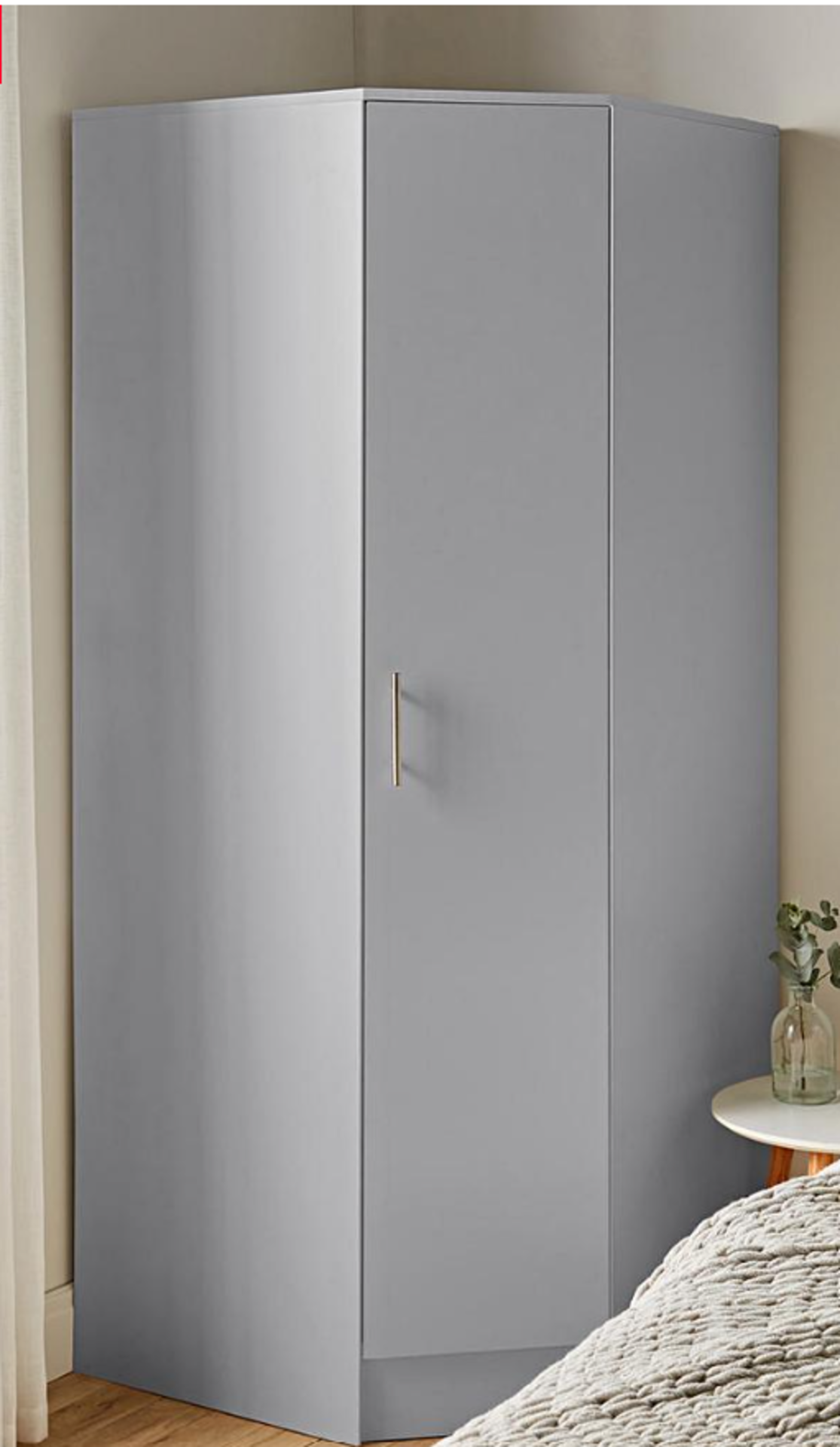 Dakota Corner Wardrobe. - ER20. RRP £329.00. Part of At Home Collection, the Dakota Bedroom range is