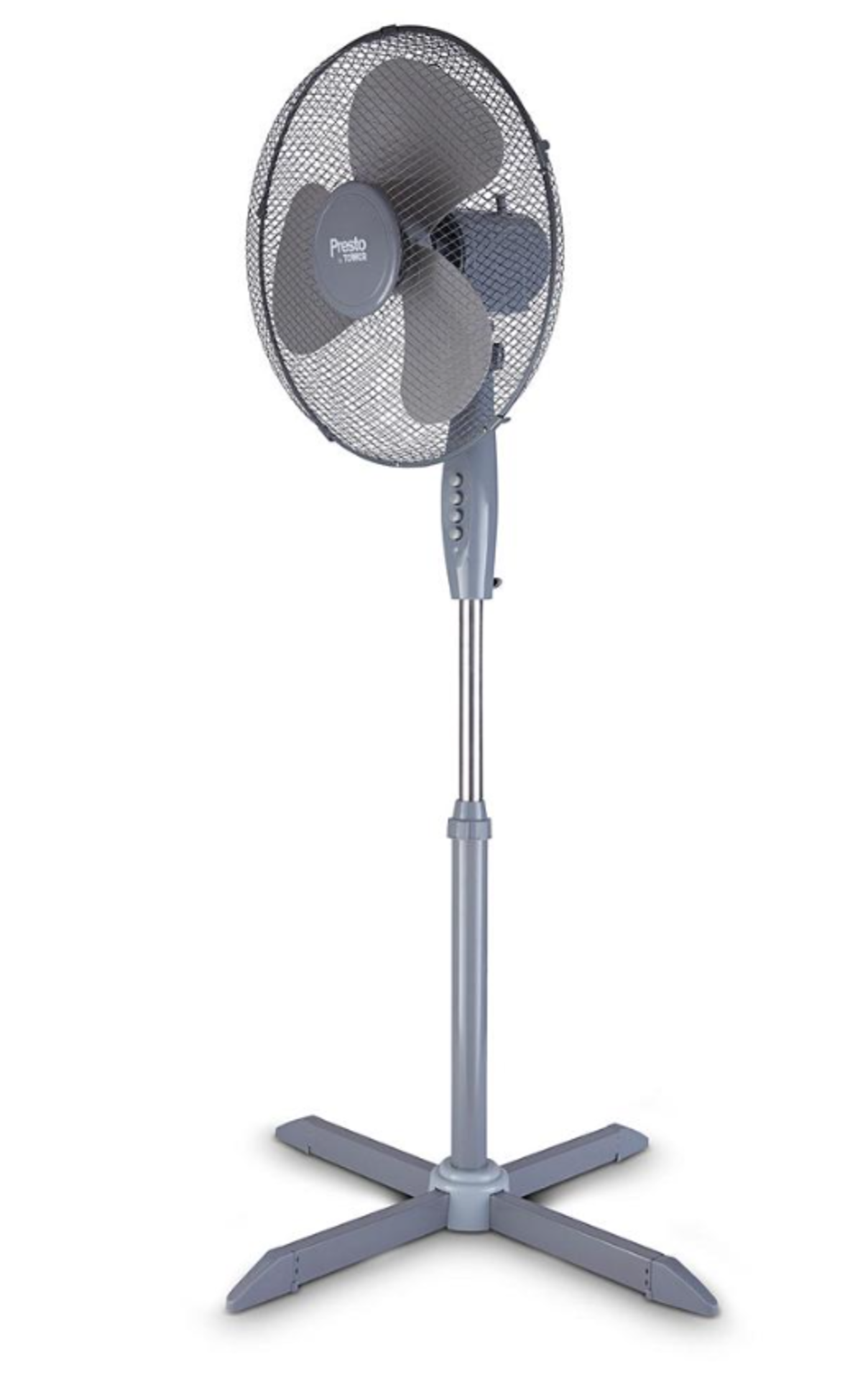 Tower 16 Inch Oscillating Grey Stand Fan. - ER22.