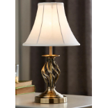 Barley Touch Table Lamp. - ER22. Barley twist touch lamp. These ornamental lamps, with their elegant